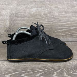 Softstar Primal Sawyer Men's Sz 8/Women’s 9 Black Nubuck Vibram Lace Up Shoes